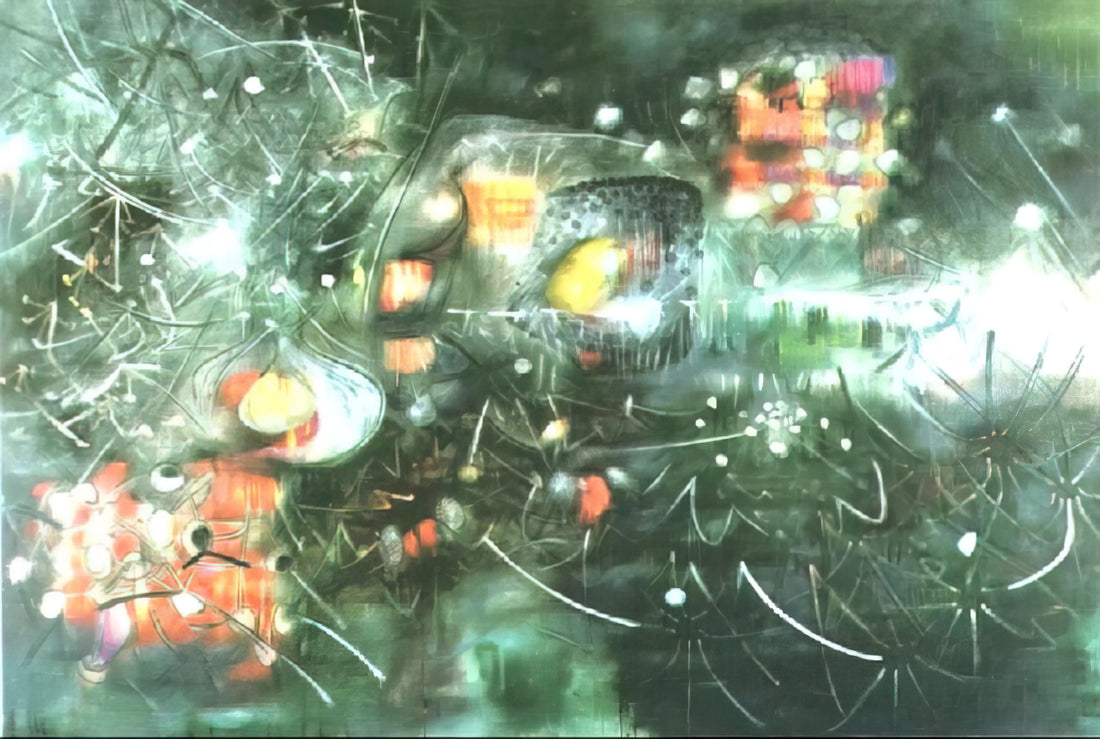 Roberto Matta: The Visionary Surrealist Who Bridged Continents and Consciousness - TO GIVE PAINLESS LIGHT 1955 by Roberto Matta