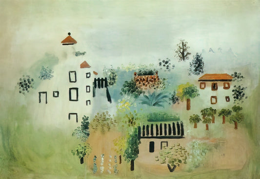 Roby: The Enigmatic French Painter of Modernist Elegance and Symbolism - Landscape by Pablo Picasso