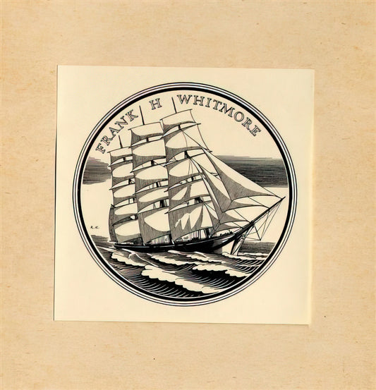 Rockwell Kent Woodcut: The Art of Wilderness and Human Spirit - Illustration to Frank H. Whitmore by Rockwell Kent