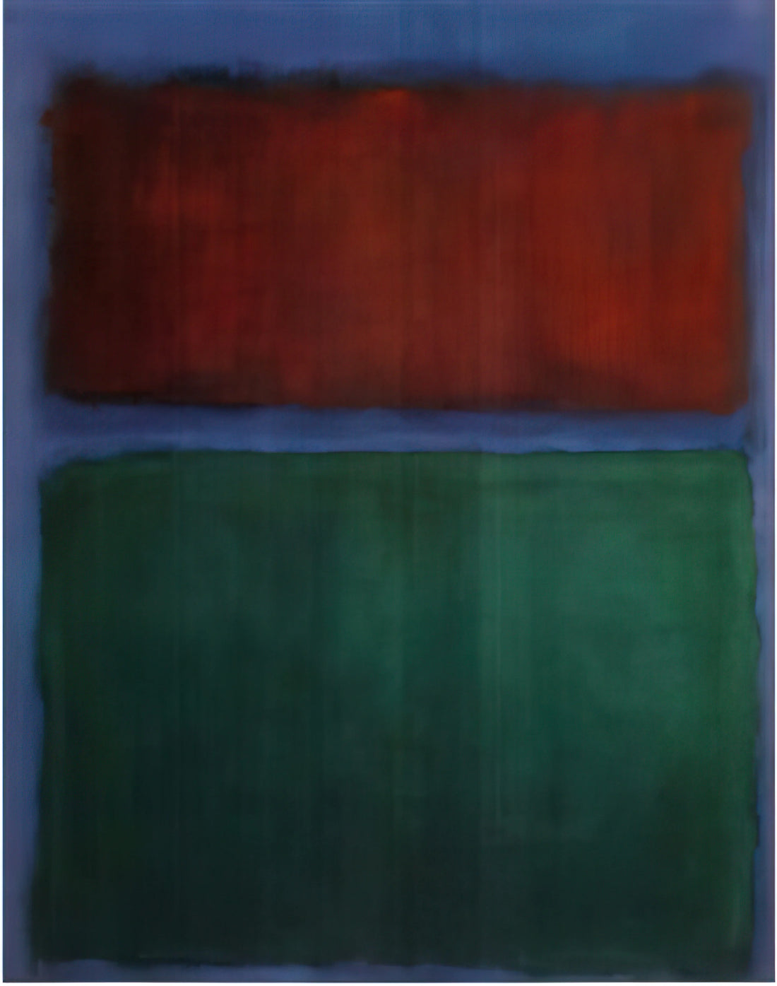 Rothko Blue Over Red: A Deep Dive into the Artist's Color Field Masterpiece - Earth and Green - 1955 by Mark Rothko