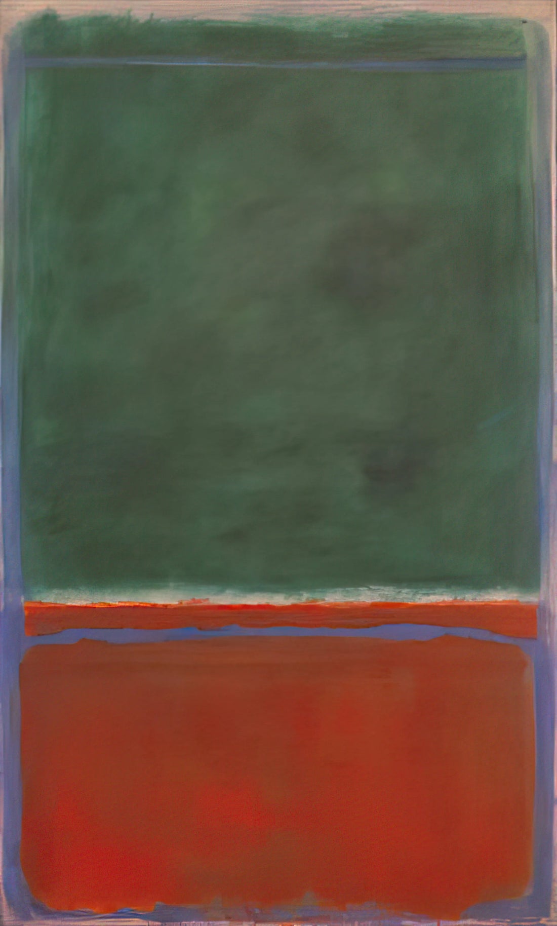 Rothko Canvas Art: A Deep Dive into the Artist's Monumental Color Field Paintings - Green and Maroon - 1953 by Mark Rothko
