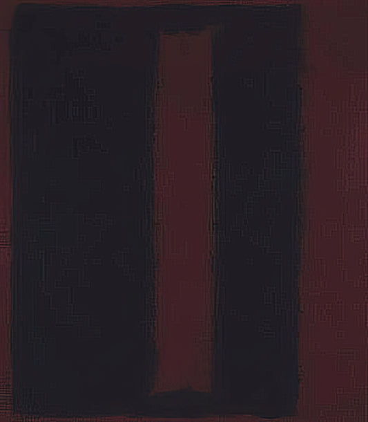 Rothko Gallery: The Sublime Experience of Color Field Painting - Black on Maroon - 1959 by Mark Rothko