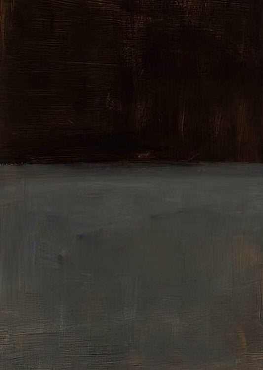 Rothko No. 8: A Deep Dive into the Artist's Transformative Masterpiece - Untitled brown and gray - 1969 by Mark Rothko