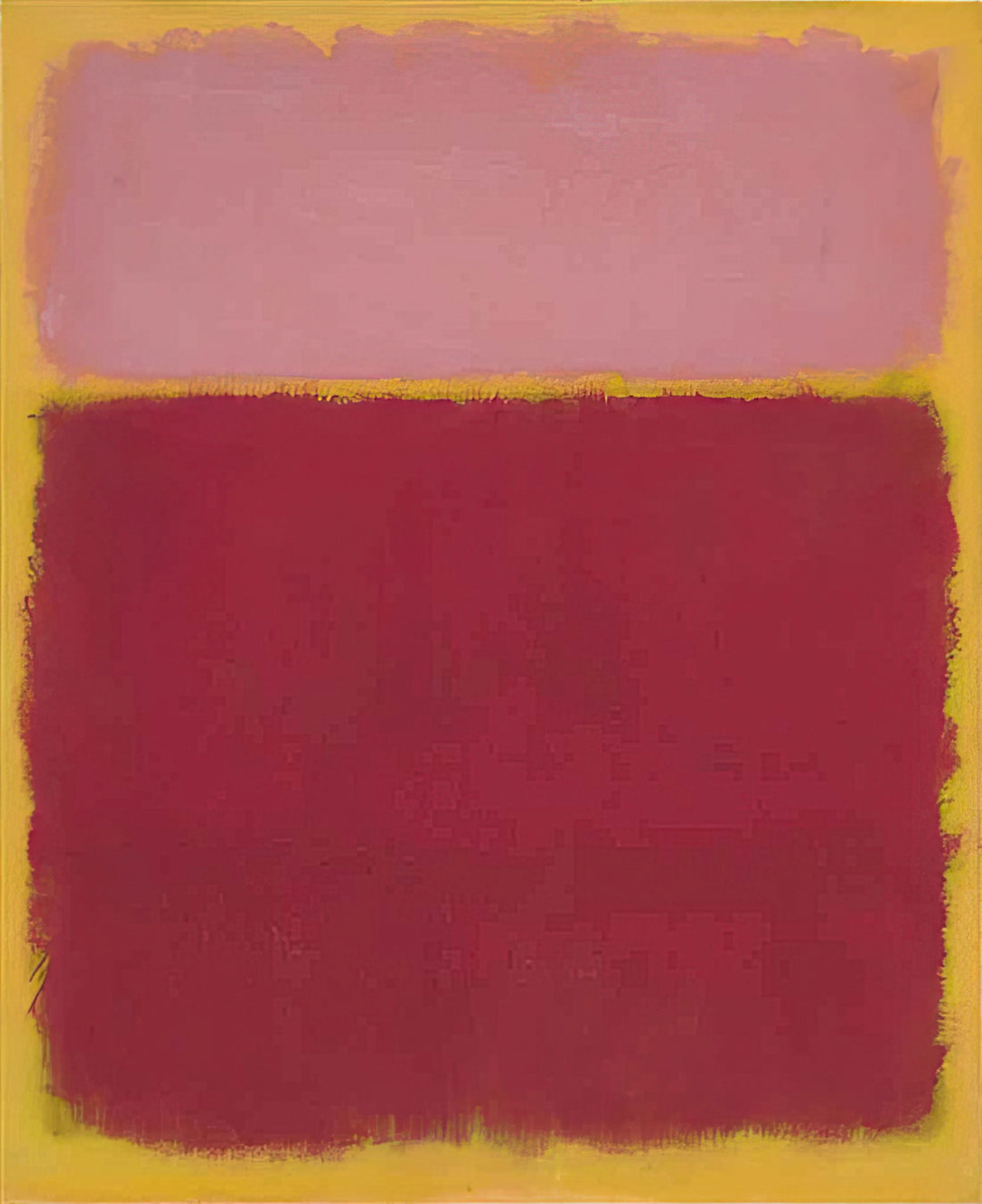 Rothko Red and Blue: The Emotional Power of Color in Abstract Expressionism - Untitled No. 17 - 1961 by Mark Rothko