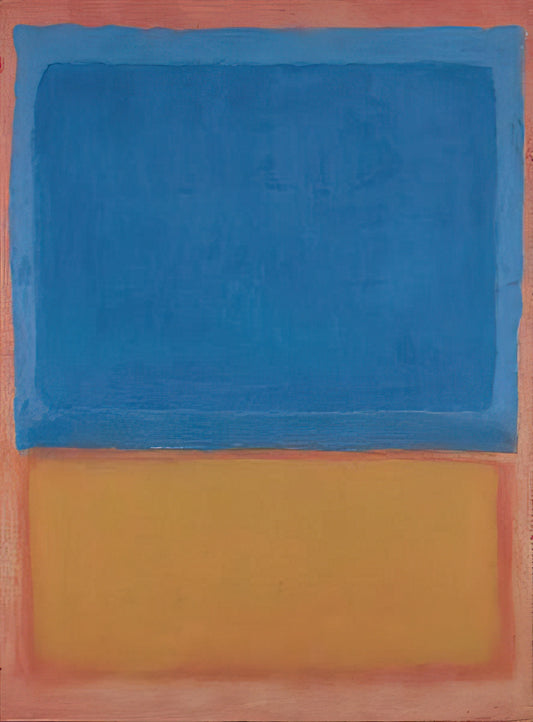 Rothko Untitled 1954: A Deep Dive into the Artist's Abstract Masterpiece - Untitled Red, Blue, Orange - 1955 by Mark Rothko