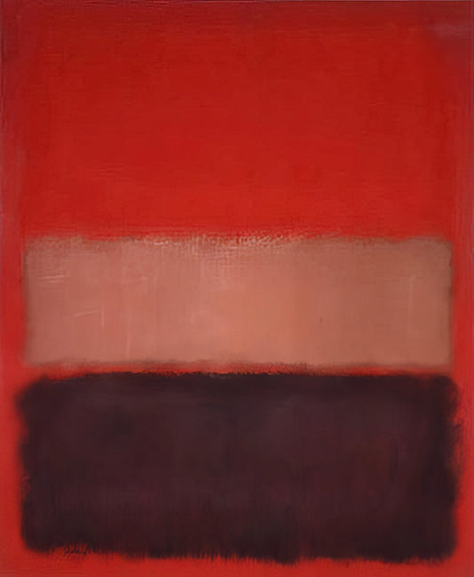 Rothko on Etsy: Navigating the Market for Authentic Mark Rothko Art Prints - No. 46 Black, Ochre, Red Over Red - 1957 by Mark Rothko