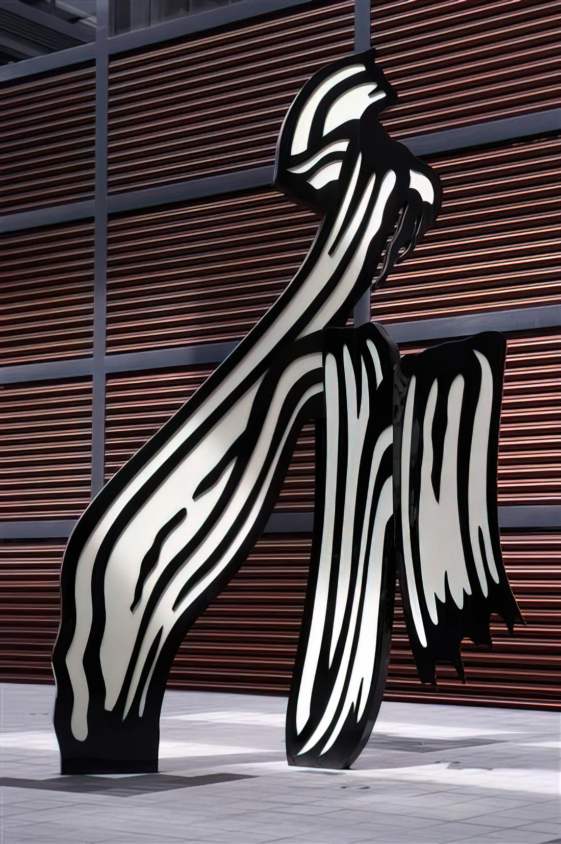 Roy Lichtenstein Famous Art: A Definitive Guide to His Iconic Pop Art Masterpieces - BRUSHSTROKE 1996 by Roy Lichtenstein