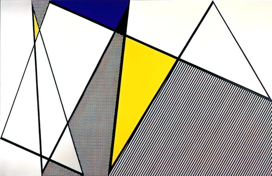Roy Lichtenstein Pop Art Prints: A Collector's Guide to Iconic Works - PERFECT PAINTING 1 1985 by Roy Lichtenstein