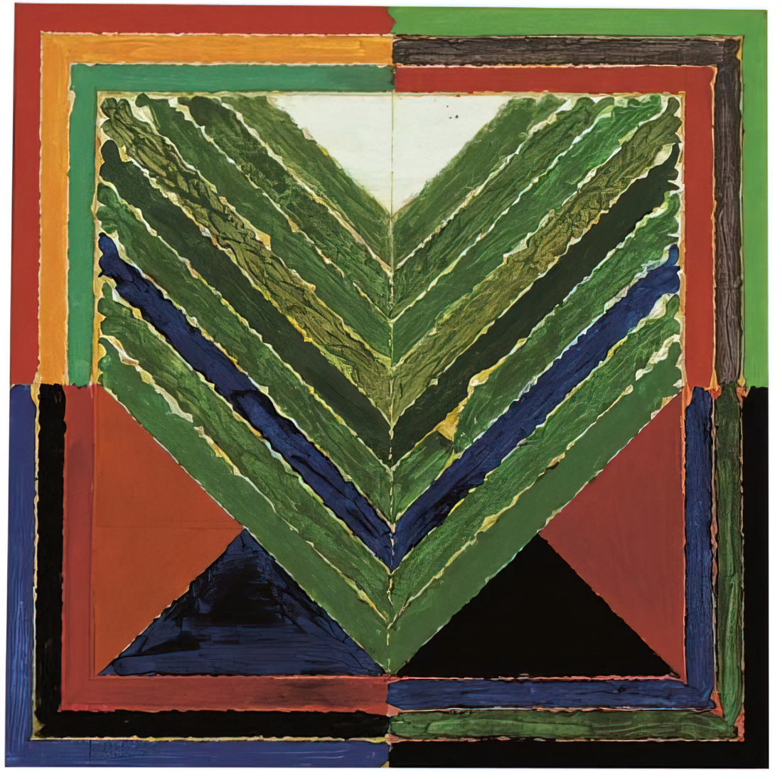 S.H. Raza Reproduction: The Legacy of a Modern Master in Museum-Quality Prints - L'Arbre - Abstract Art by S. H. Raza