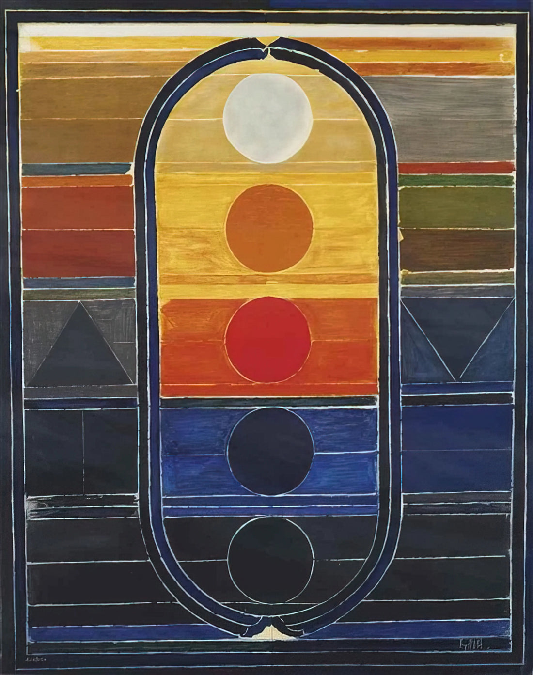 S.H. Raza: The Visionary Indian Modernist Who Redefined Abstract Art - Composition - Abstract Art by S. H. Raza
