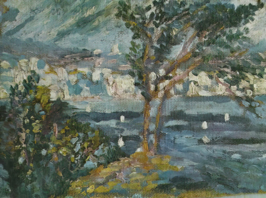 Salvador Dalí Casa: The Surrealist's House Museum in Portlligat - LANDSCAPE CADAQUES 1920 by Salvador Dali