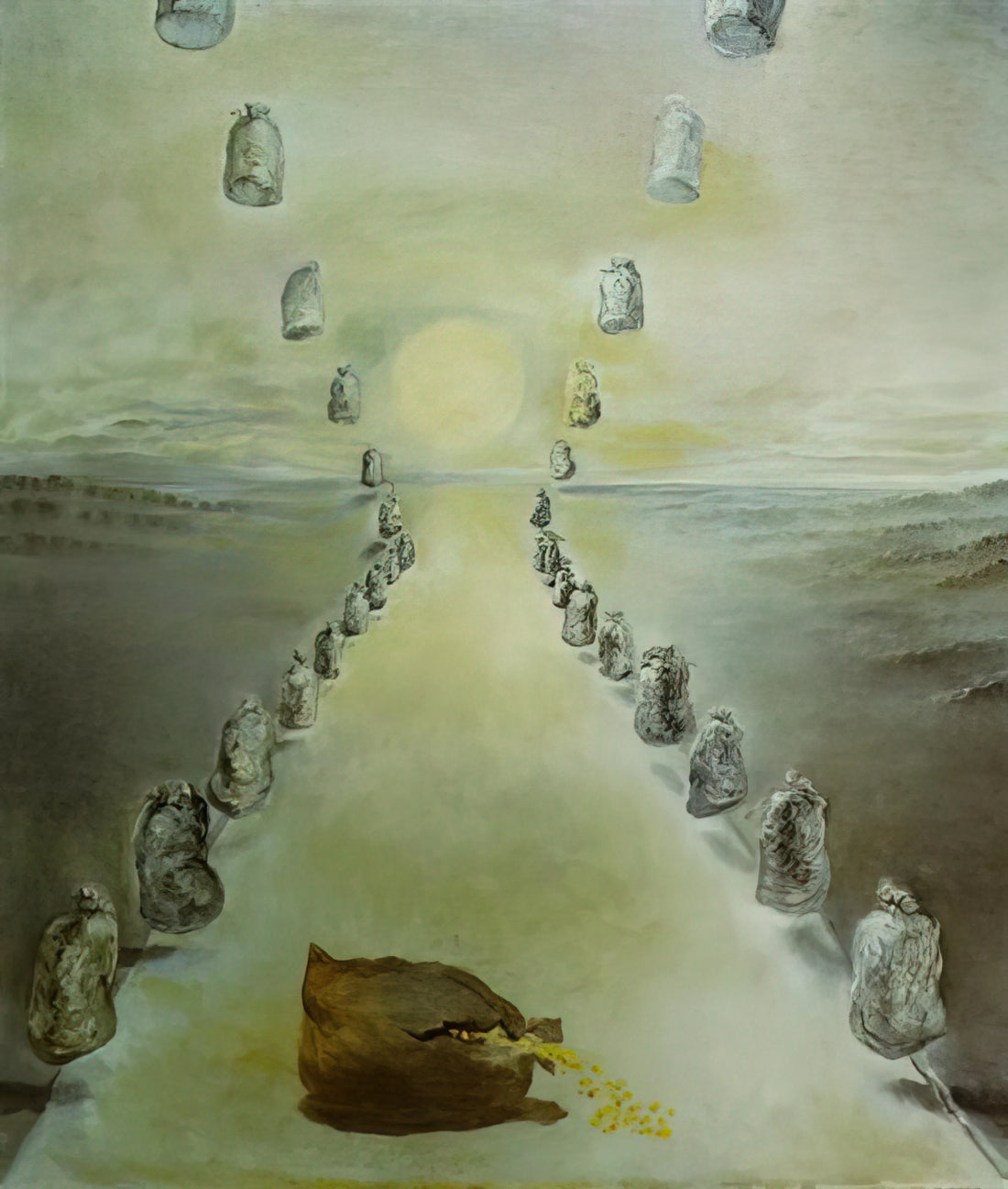 Salvador Dalí Paintings Worth: A Collector's Guide to Value, Authenticity & Investment - THE PATH OF ENIGMAS FIRST VERSION by Salvador Dali