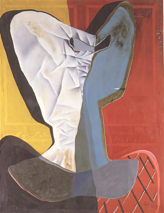 Salvador Dalí and Frida Kahlo: A Comparative Study of Two Iconic 20th Century Artists - HARLEQUIN 1927 by Salvador Dali