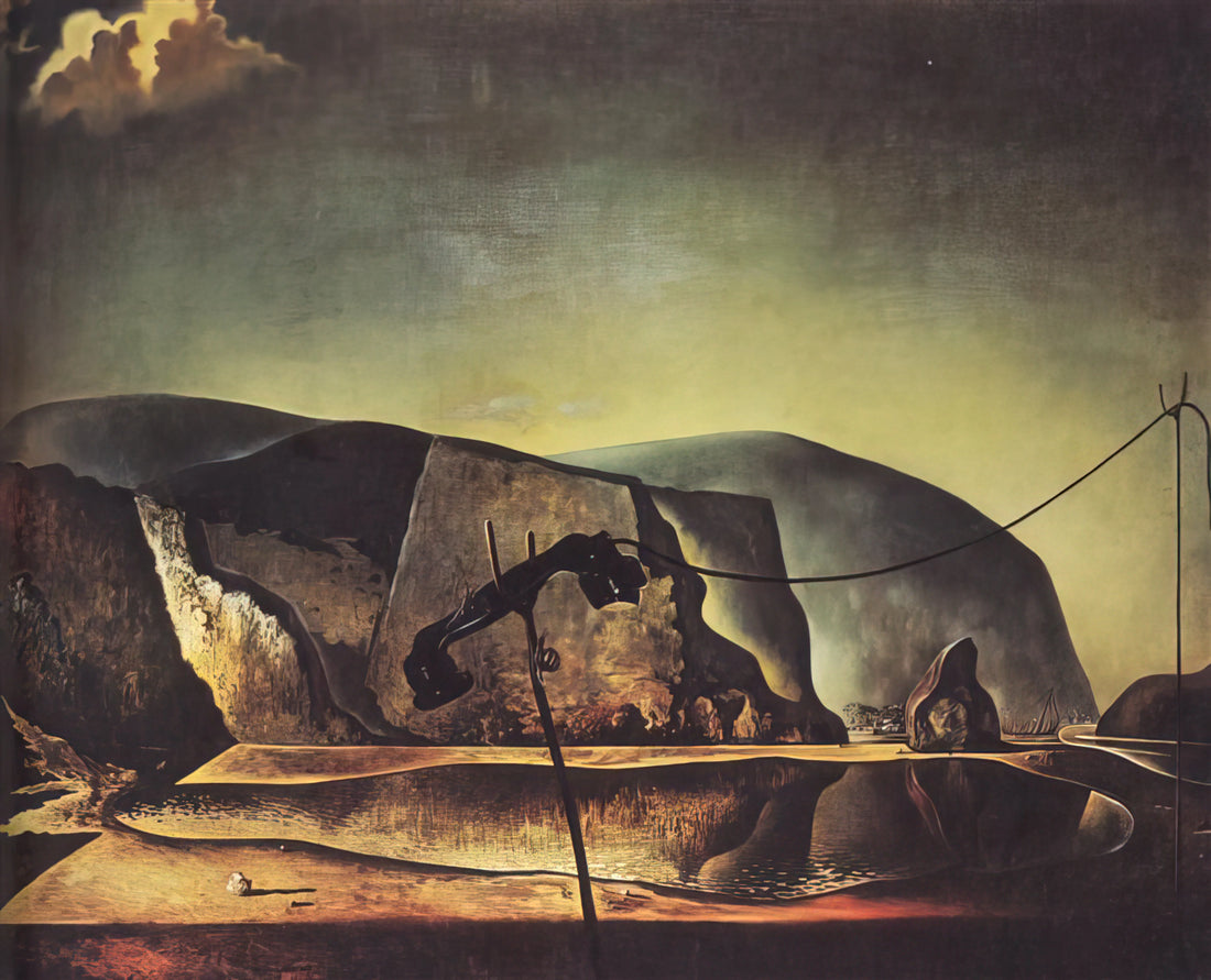 Salvador Dalí and Surrealism: The Master of Dreamlike Art - MOUNTAIN LAKE by Salvador Dali