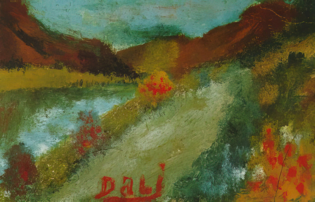 Salvador Dalí's Divine Comedy Woodblock Prints: A Surrealist Masterpiece Reimagined - LANDSCAPE 2 by Salvador Dali