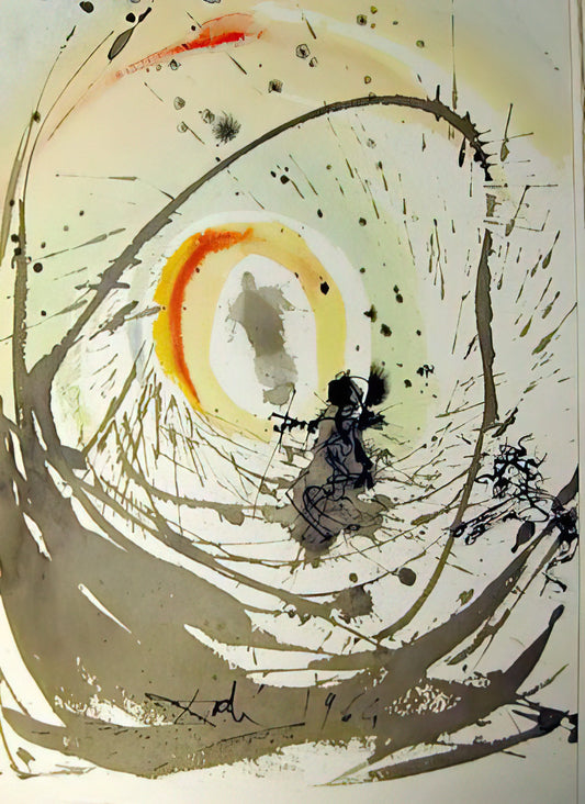 Salvador Dalí's Persistence of Memory Print: Decoding the Iconic Melting Clocks - MULIER AMICTA SOLE 1967 by Salvador Dali
