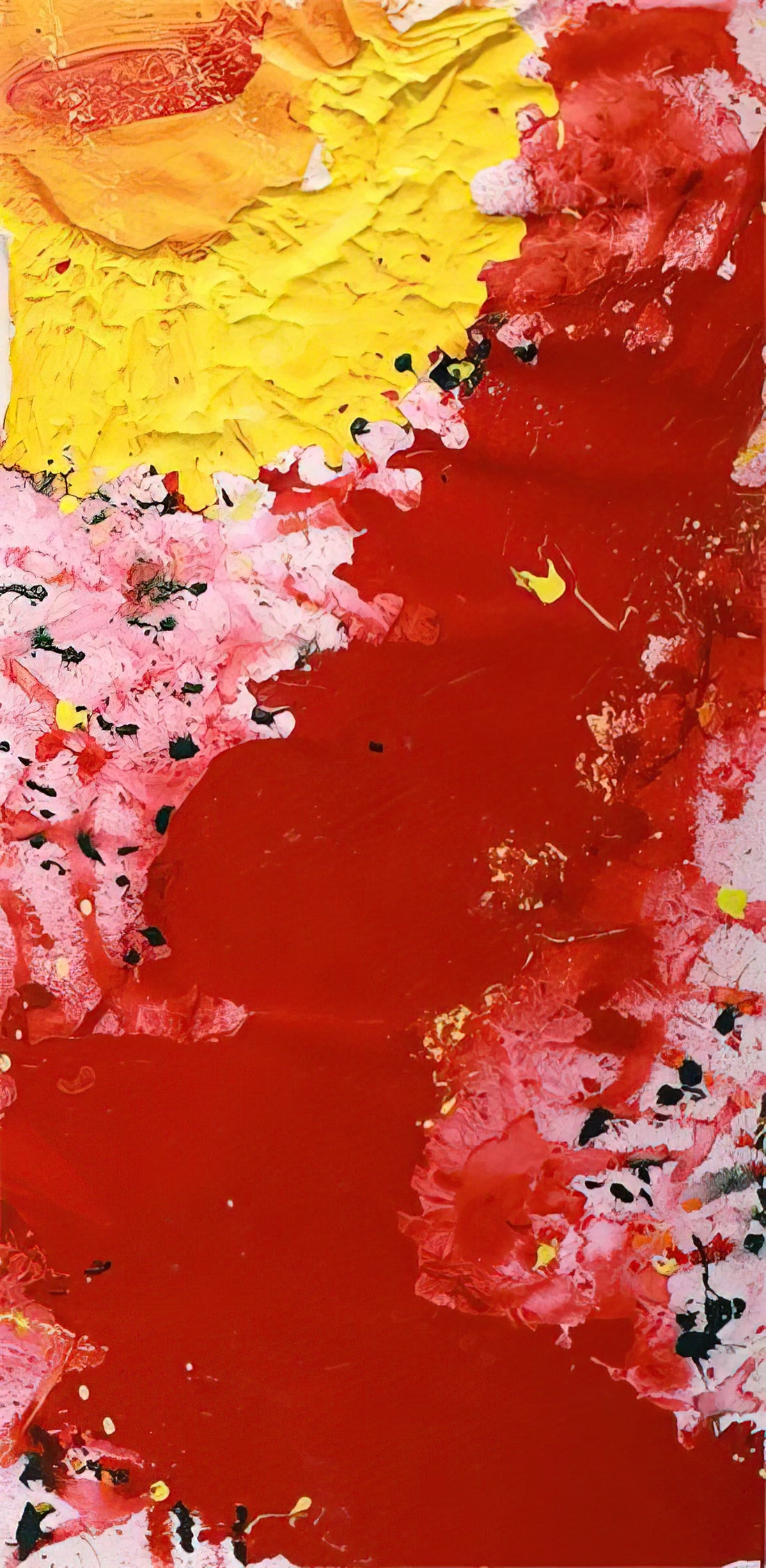 Sam Francis Paintings: The Luminous Legacy of Abstract Expressionism's Color Field Master - Hommage a Vincent van Gogh by Sam Francis