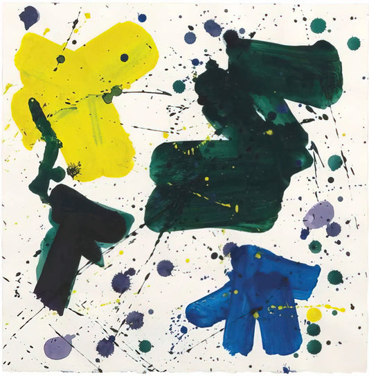 Sam Francis Prints: A Guide to the Abstract Expressionist's Radiant Color Fields - Untitled II by Sam Francis