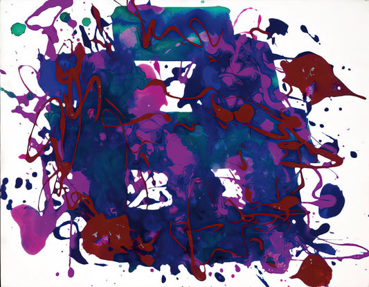 Sam Francis: The Painter Who Transformed Abstract Expressionism with Light and Space - Untitled  SFP94-75  SFF 1749  by Sam Francis