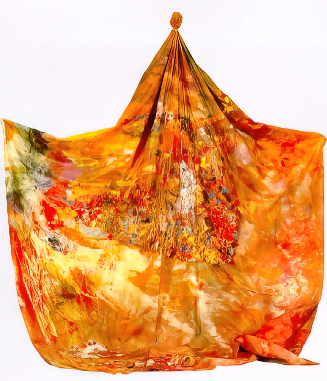 Sam Gilliam Brushed Aluminum Print: The Revolutionary Artist's Legacy in Contemporary Display - Mars at Angles by Sam Gilliam