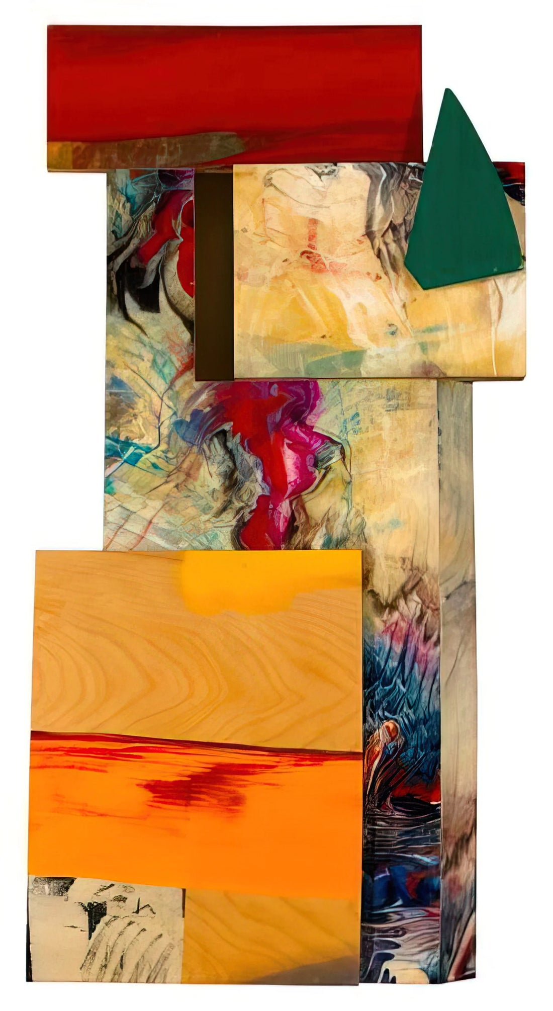 Sam Gilliam Prints: The Revolutionary Legacy of a Color Field Pioneer - Rubiyat by Sam Gilliam