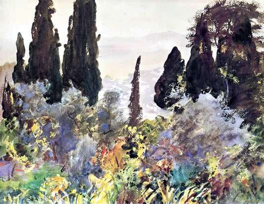 Sargent Figure Drawings: Mastery of Line, Form, and Psychological Depth - Granada by John Singer Sargent