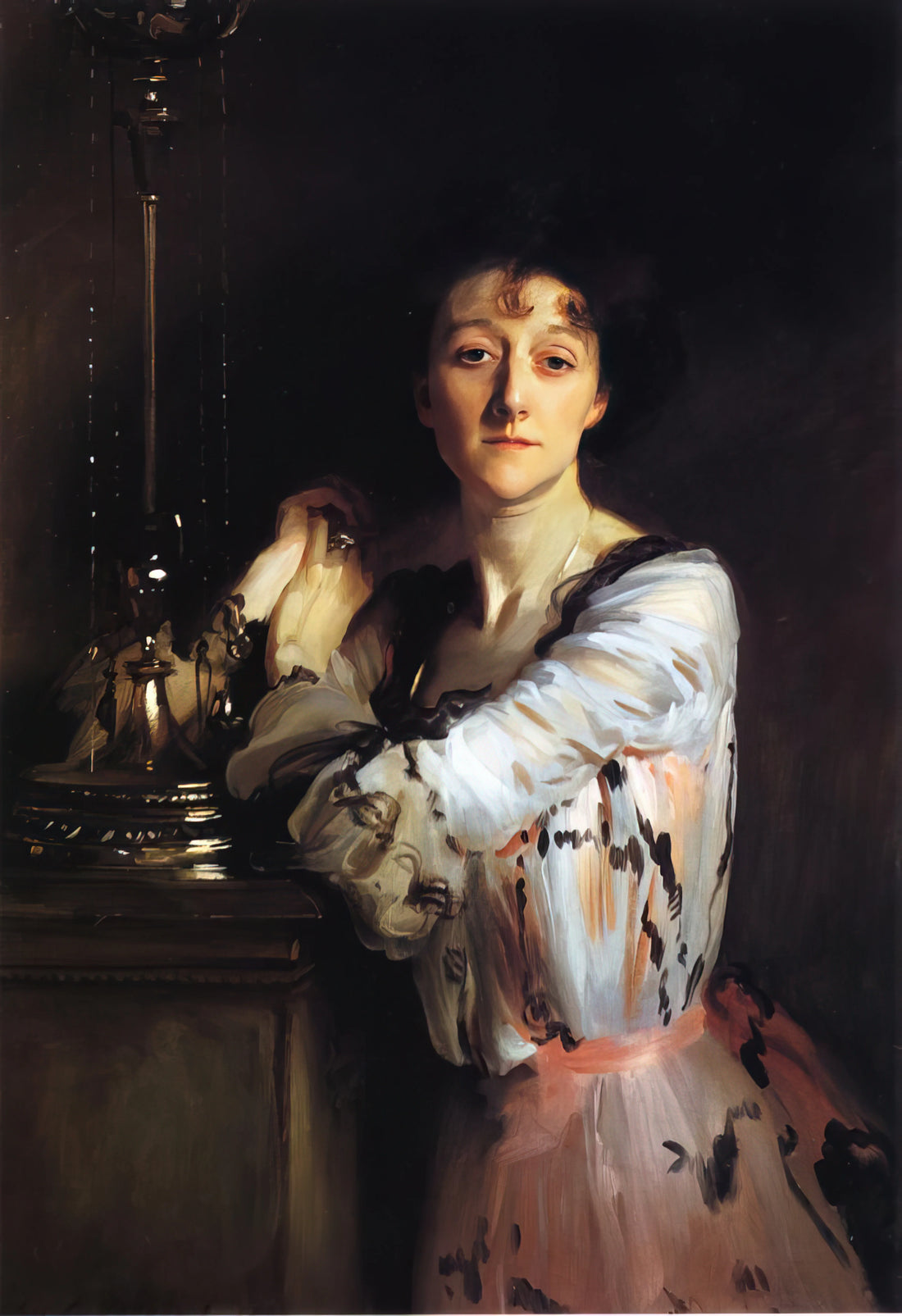 Sargent Portrait Drawings: 42 Works That Reveal the Master's Hand - Mrs Charles Russell by John Singer Sargent