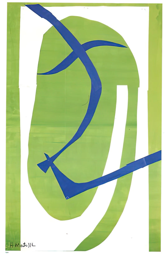 Small Matisse Print: A Curator's Guide to Collecting and Displaying Henri Matisse's Intimate Works - JAPANESE MASK 1950 by Henri Matisse
