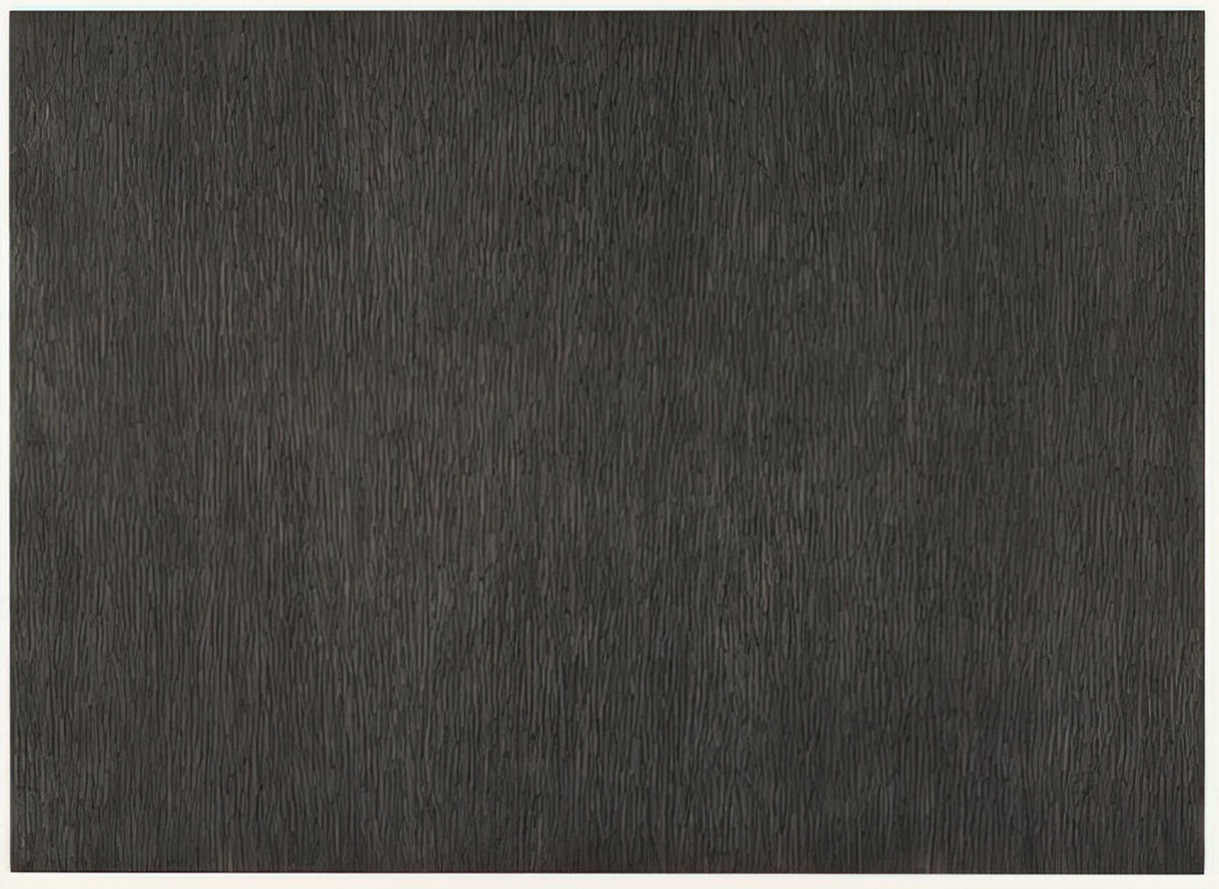Sol LeWitt 100 Views: Exploring the Conceptual Master's Enduring Legacy - Black with White Lines, Vertical Not Touching by Sol LeWitt