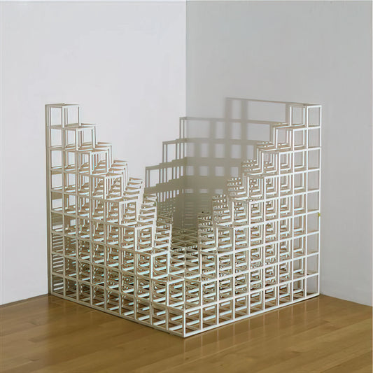 Sol LeWitt (1928-2007): The Conceptual Master Who Redefined Art - Title Corner piece #4 by Sol LeWitt