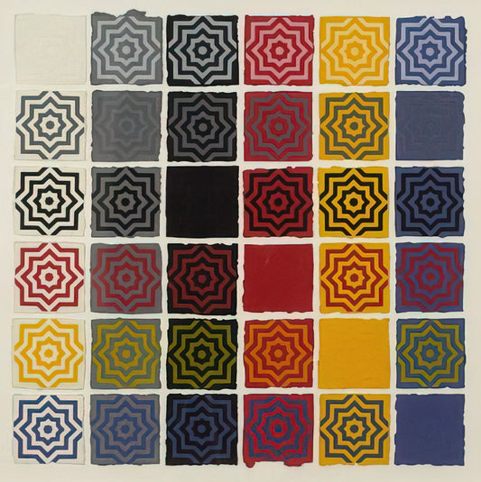 Sol LeWitt and Paula Cooper: The Conceptual Revolution in Contemporary Art - Stars 8 Pointed by Sol LeWitt