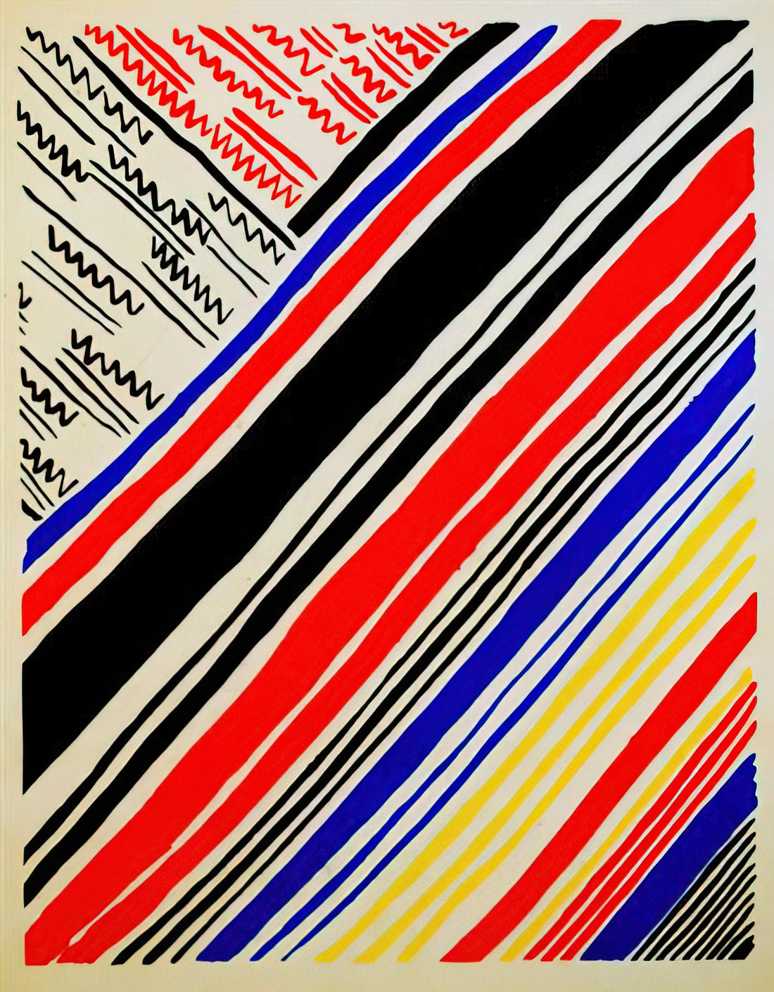 Sonia Delaunay Paintings: The Vibrant Geometry of Modernist Innovation - COMPOSITION 11 by Sonia Delaunay