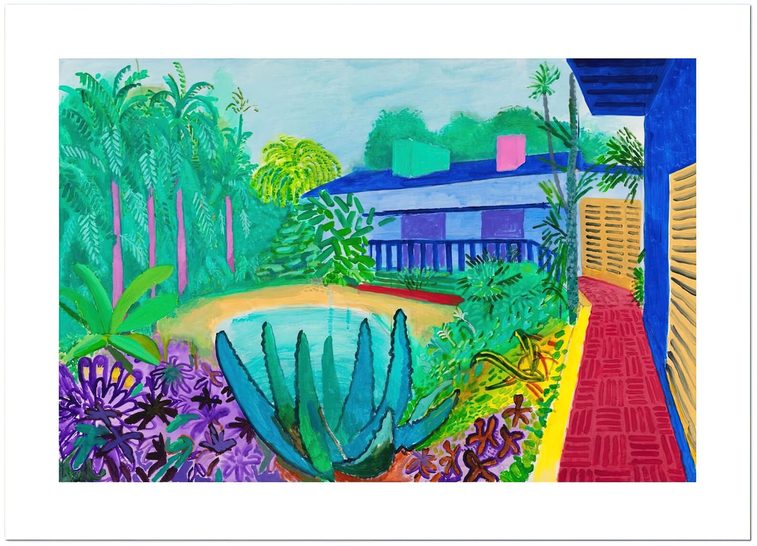 Spring David Hockney: A Celebration of Color and Renewal in Modern Art - David Hockney by David Hockney