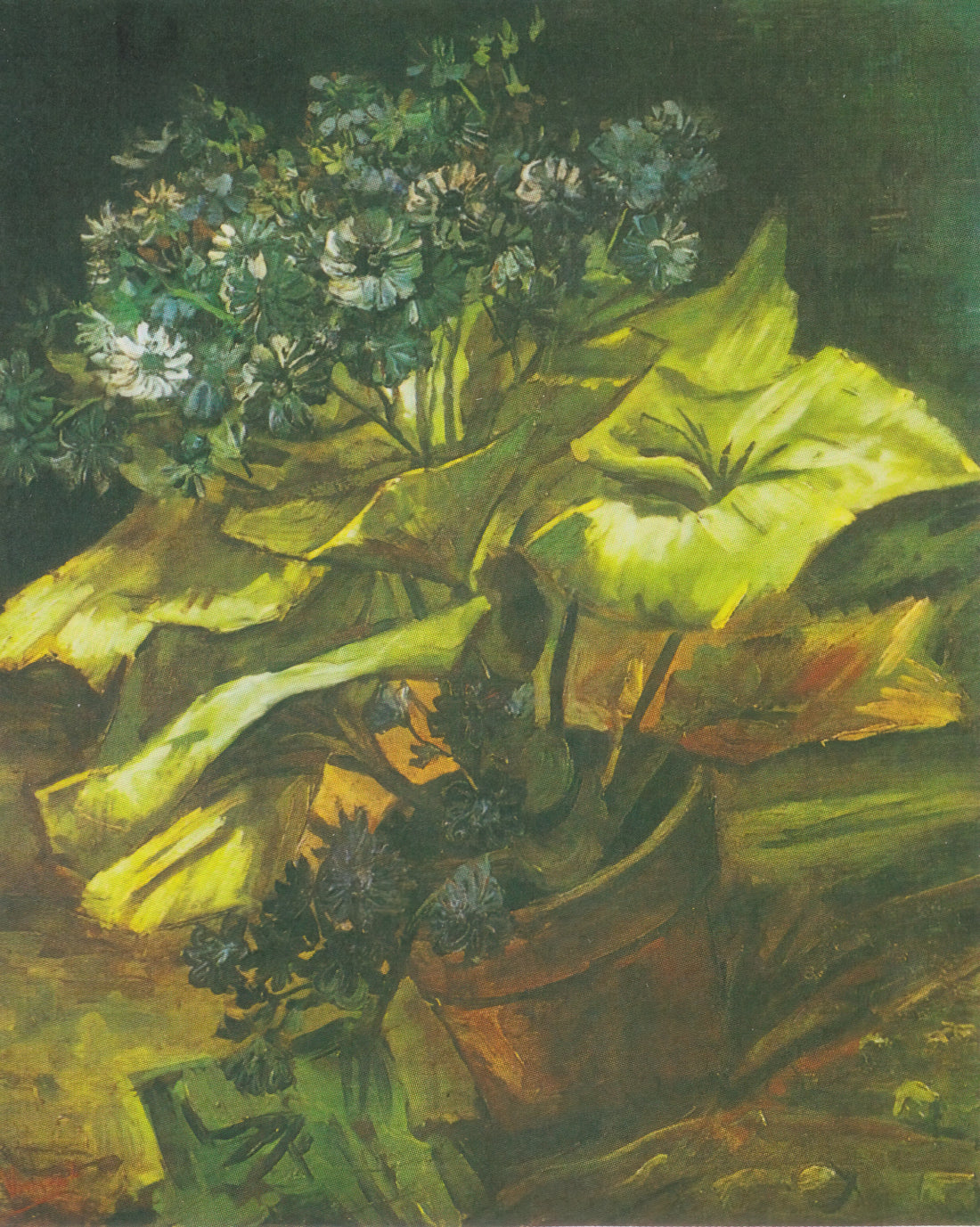 Starry Night Public Domain: Understanding Van Gogh's Masterpiece and Your Rights - Flower Pot with Asters by Vincent van Gogh