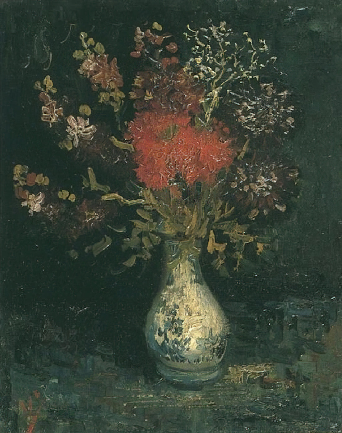 Starry Night by Vincent van Gogh: A Deep Dive into the Masterpiece's Meaning and Legacy - Vase with Flowers by Vincent van Gogh