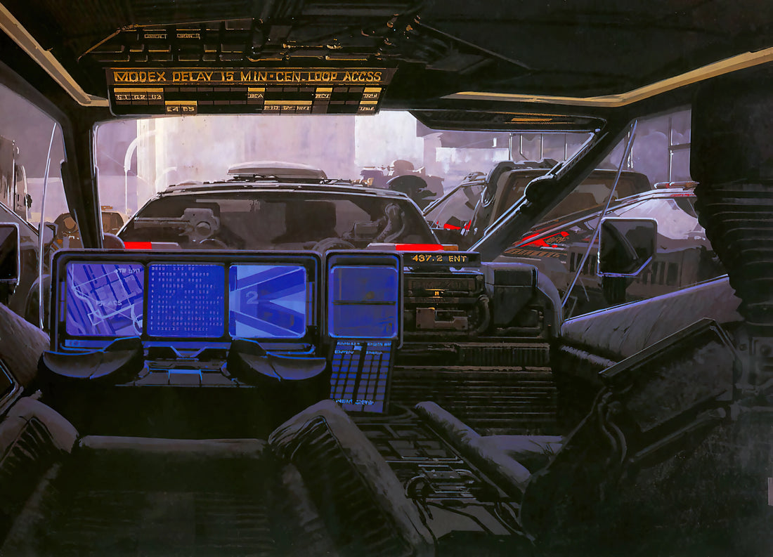 Syd Mead Poster: The Ultimate Guide to Owning Visionary Futurist Art - Syd Mead by Syd Mead