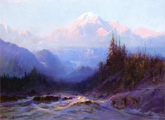 Sydney Mortimer Laurence: The Master of Alaskan Sublime - Mount McKinley - 1925 by Sydney Laurence