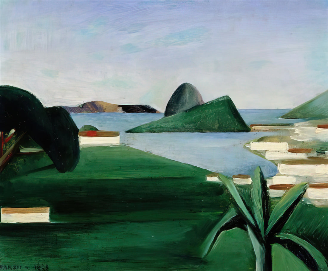 Tarsila do Amaral Prints: A Collector's Guide to Brazil's Modernist Icon - Rio de Janeiro by Tarsila do Amaral