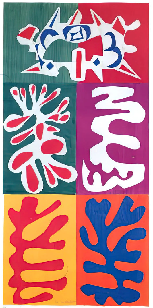 Taschen Henri Matisse: A Collector's Guide to the Definitive Art Books and Prints - PANEL WITH MASK 1947 by Henri Matisse