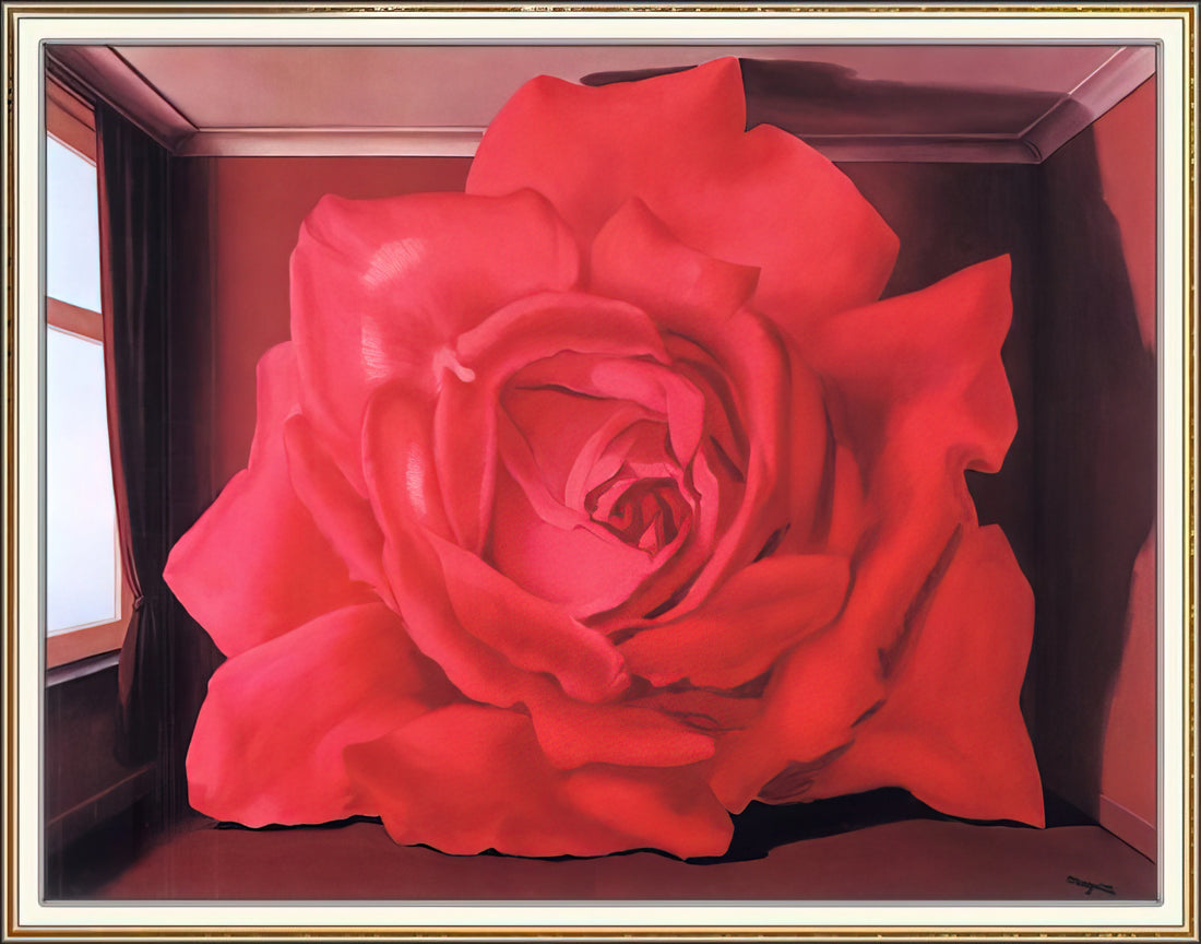 The Art of Living 1967 by René Magritte: A Surrealist Masterpiece Decoded - THE TOMB OF THE WRESTLERS 1960 by Rene Magritte