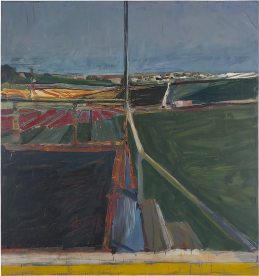The Art of Richard Diebenkorn: A Journey from Abstract Expressionism to Figurative Mastery - View from the Porch by Richard Diebenkorn