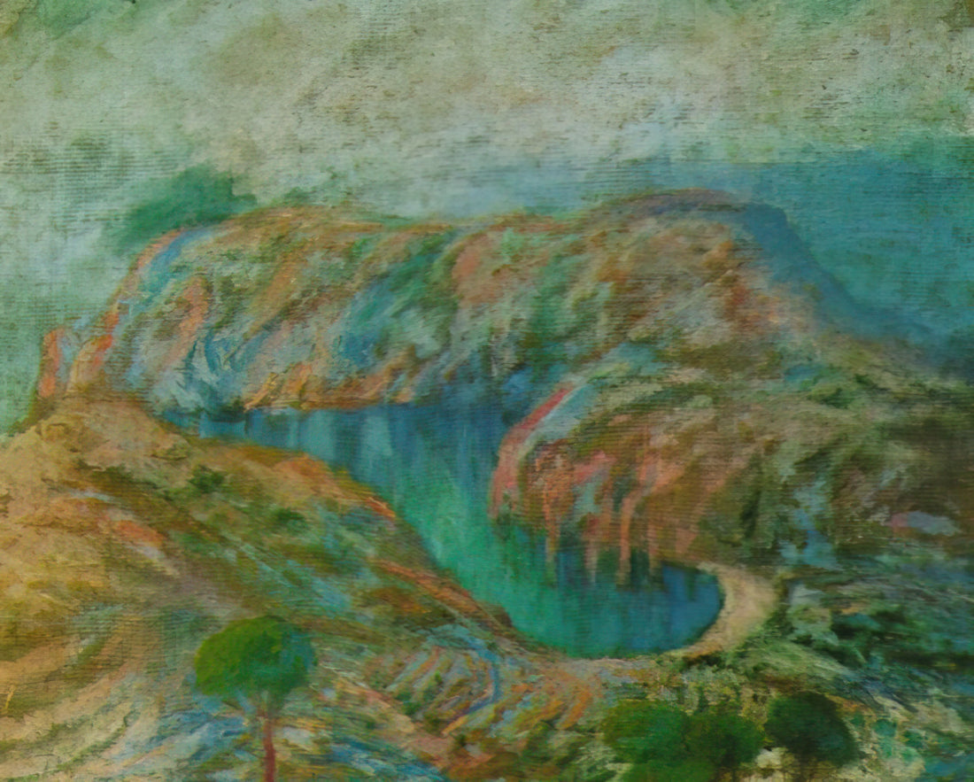The Best Work of Salvador Dalí: A Curated Exploration of His Most Iconic Masterpieces - CALANQUE JONCULS CADAQUES by Salvador Dali