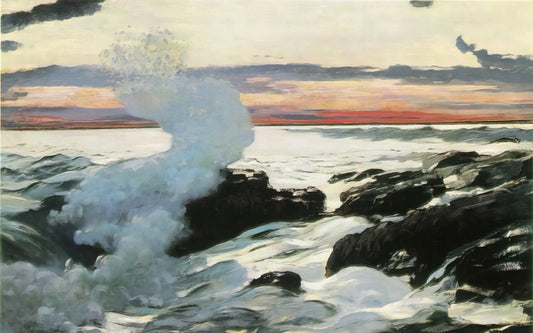 The Bright Side: Winslow Homer's Masterful Study of Light and Shadow - WEST POINT PROUT S NECK by Winslow Homer