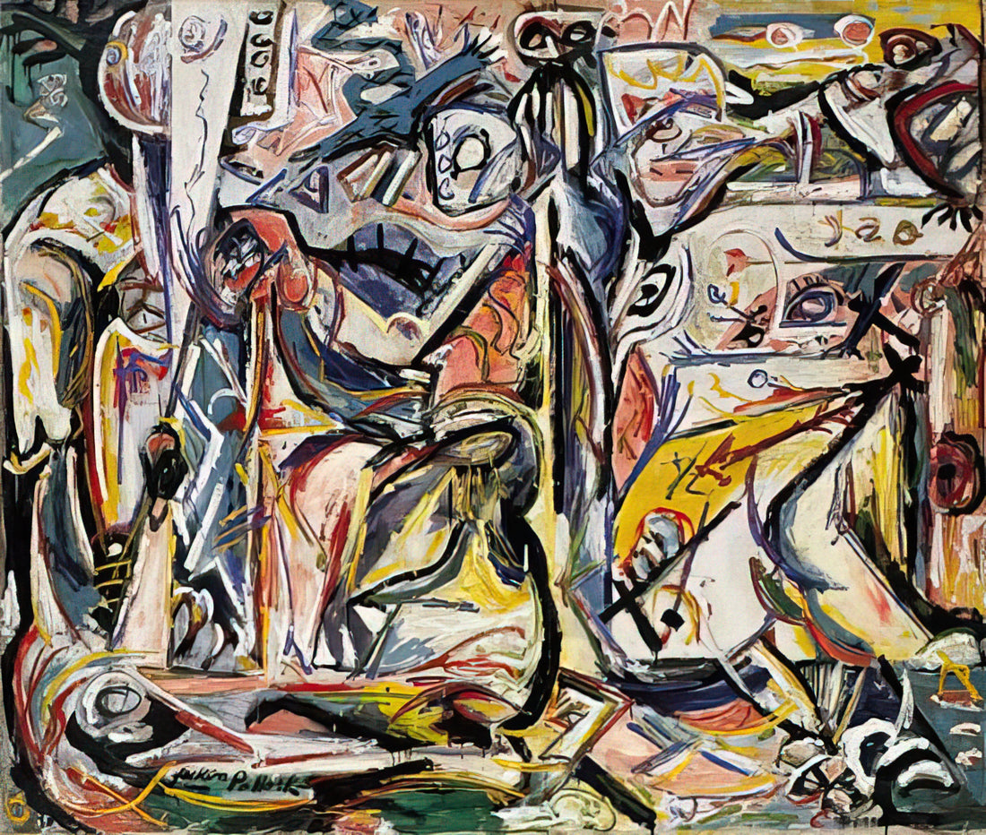 The Cost of Jackson Pollock Paintings: A Collector's Guide to Value, History, and Investment - CIRCUMCISION JANUARY 1946 1 by Jackson Pollock
