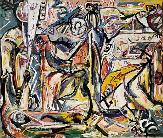 The Cost of Jackson Pollock Paintings: A Collector's Guide to Value, History, and Investment - CIRCUMCISION JANUARY 1946 1 by Jackson Pollock