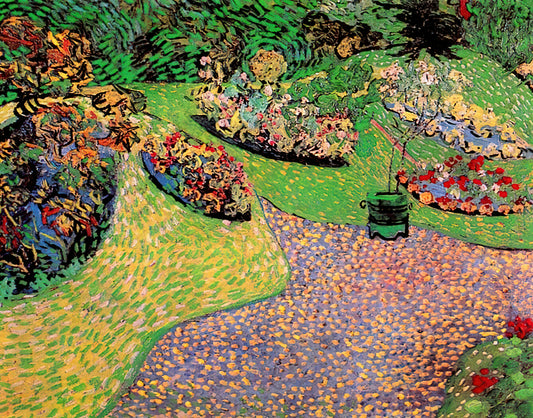 The Enduring Brilliance of Van Gogh: Unpacking the Majesty of "The Starry Night" and "Sunflowers" - Garden in Auvers by Vincent van Gogh