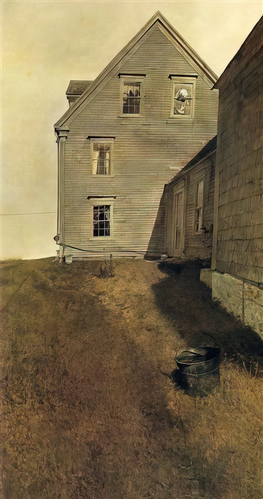 The Enduring Legacies of NC Wyeth and Andrew Wyeth: A Study in Artistic Lineage - WEATHERSIDE by Andrew Wyeth