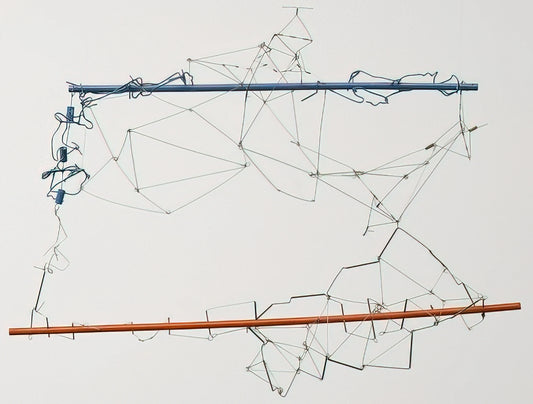 The Enduring Lines of Gego: Tracing the Legacy of a Master of Space - Drawing without Paper 8425 and 8426 - 1984 by Gego