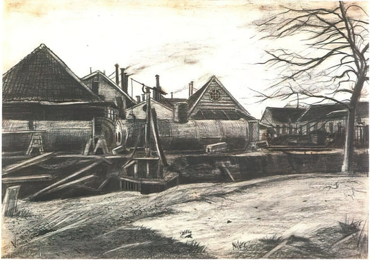 The Enduring Power of Vincent Van Gogh Artwork: A Masterpiece Unveiled - Factory by Vincent van Gogh