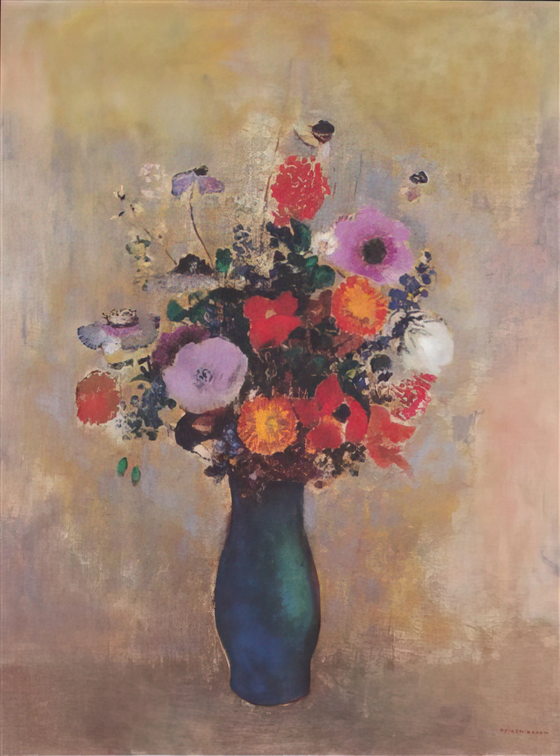 The Ethereal World of Flower Clouds by Odilon Redon - WILDFLOWERS by Odilon Redon